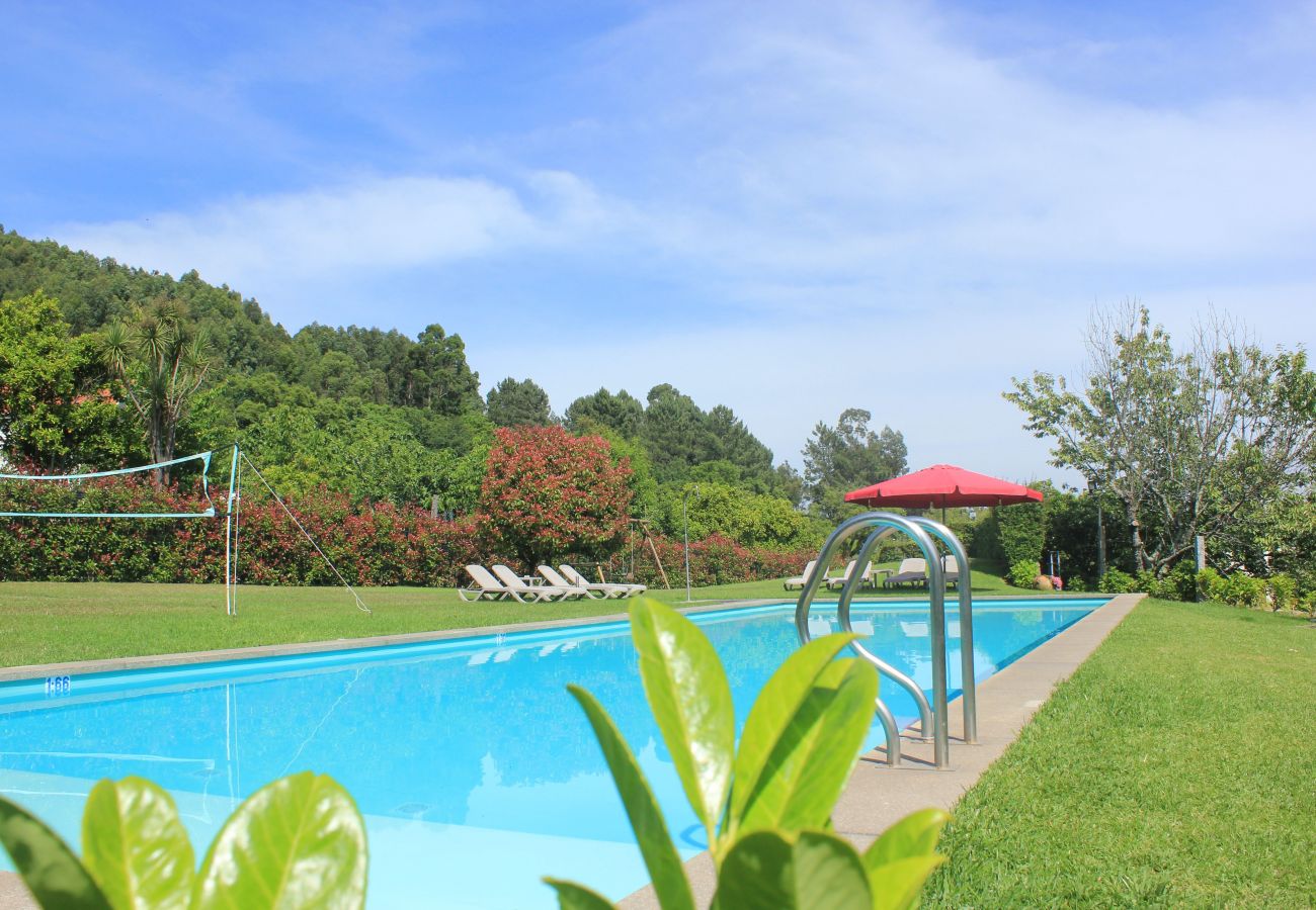 Casa rural em Amares - Quinta privada com piscina, salão de jogos e amplo jardim 