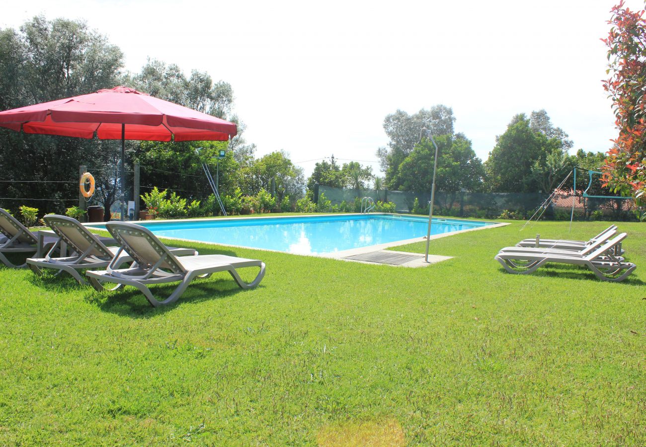 Casa rural em Amares - Quinta privada com piscina, salão de jogos e amplo jardim 