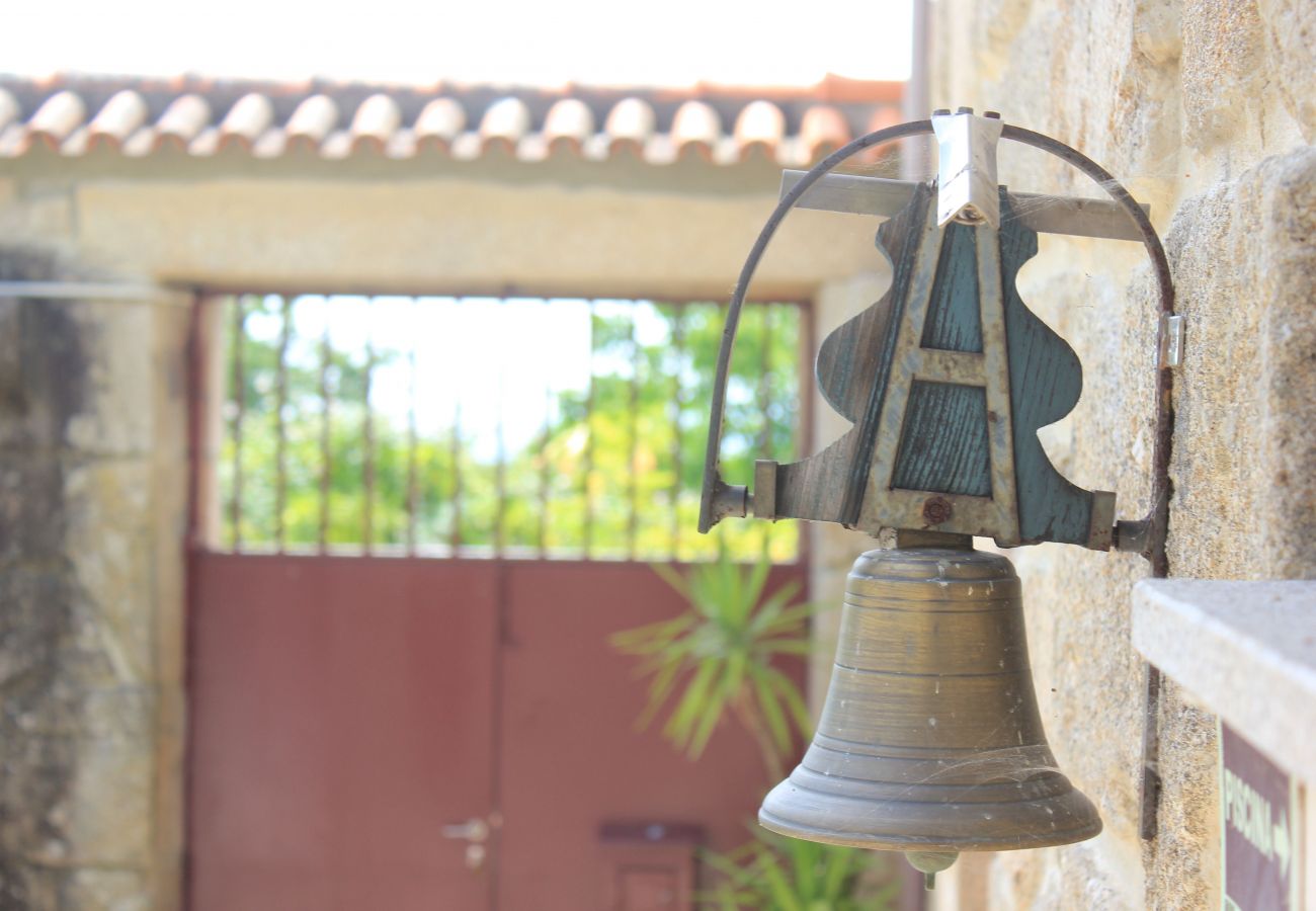 Casa rural em Amares - Quinta privada com piscina, salão de jogos e amplo jardim 