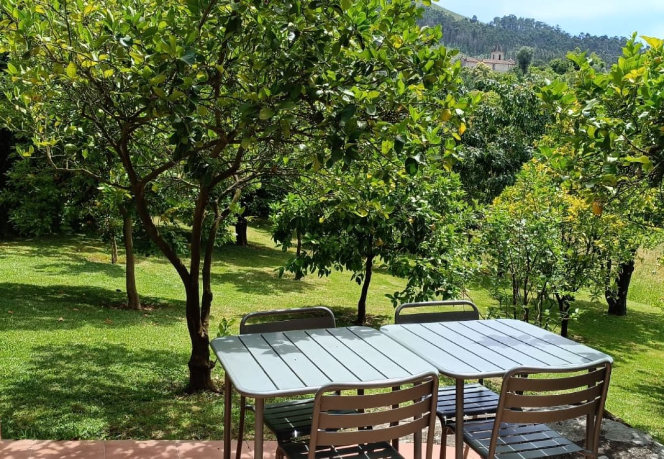 Casa rural em Terras de Bouro - Villa com piscina privada perto do Gerês