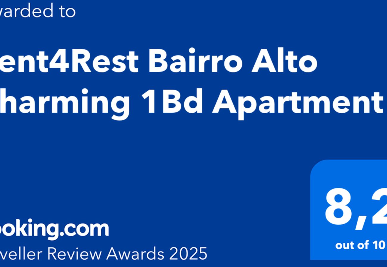 Apartamento em Lisboa - L4.2 - BAIRRO ALTO CHARMING 1 BEDROOM APARTMENT