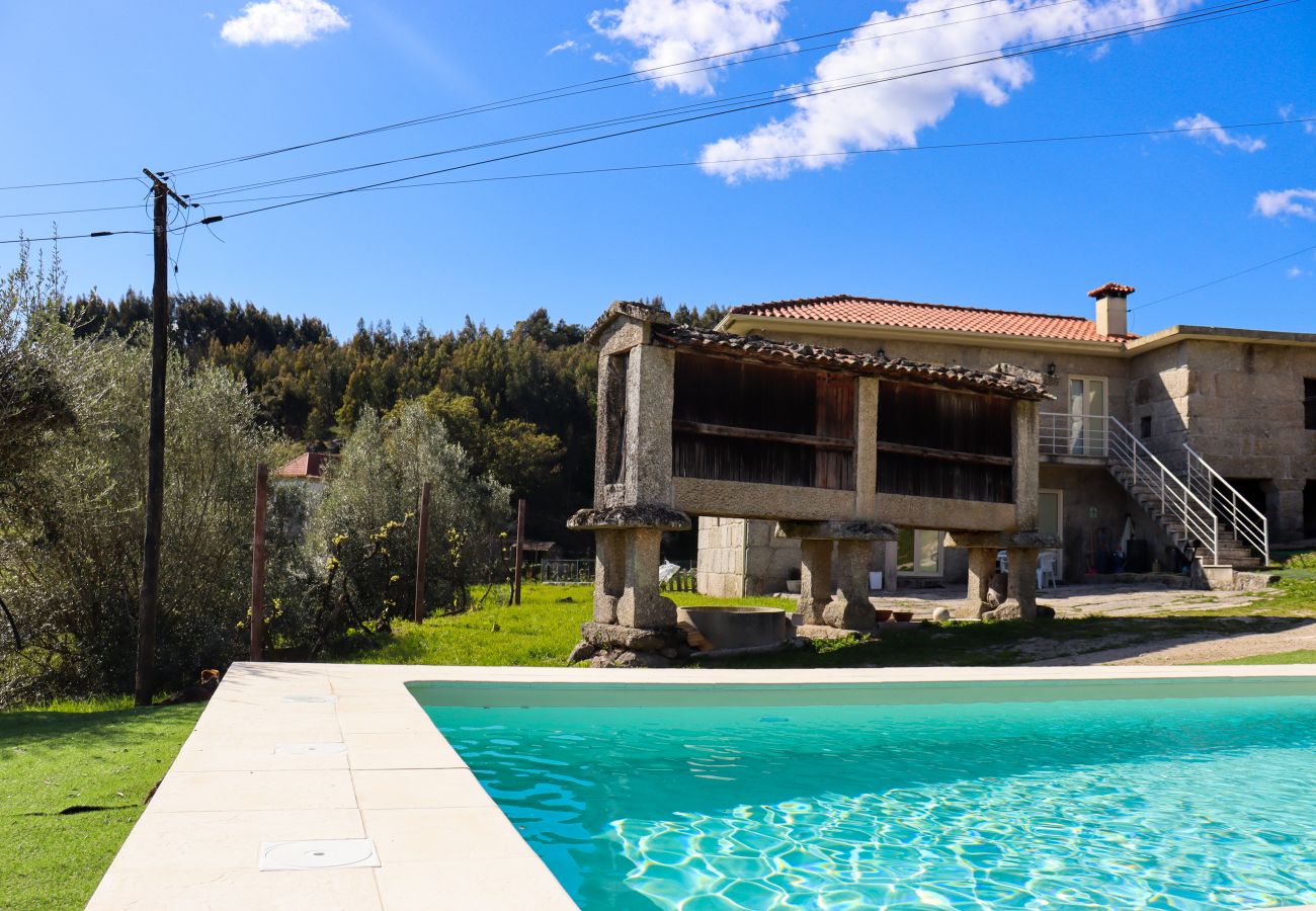 Farm stay in Vieira do Minho - Laranjeira Tourism Rural House - pet friendly and private pool