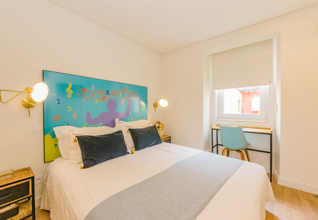 Alquiler por habitaciones en Lisboa ciudad - BAIRRO ALTO MUSIC GUEST HOUSE BEETHOVEN